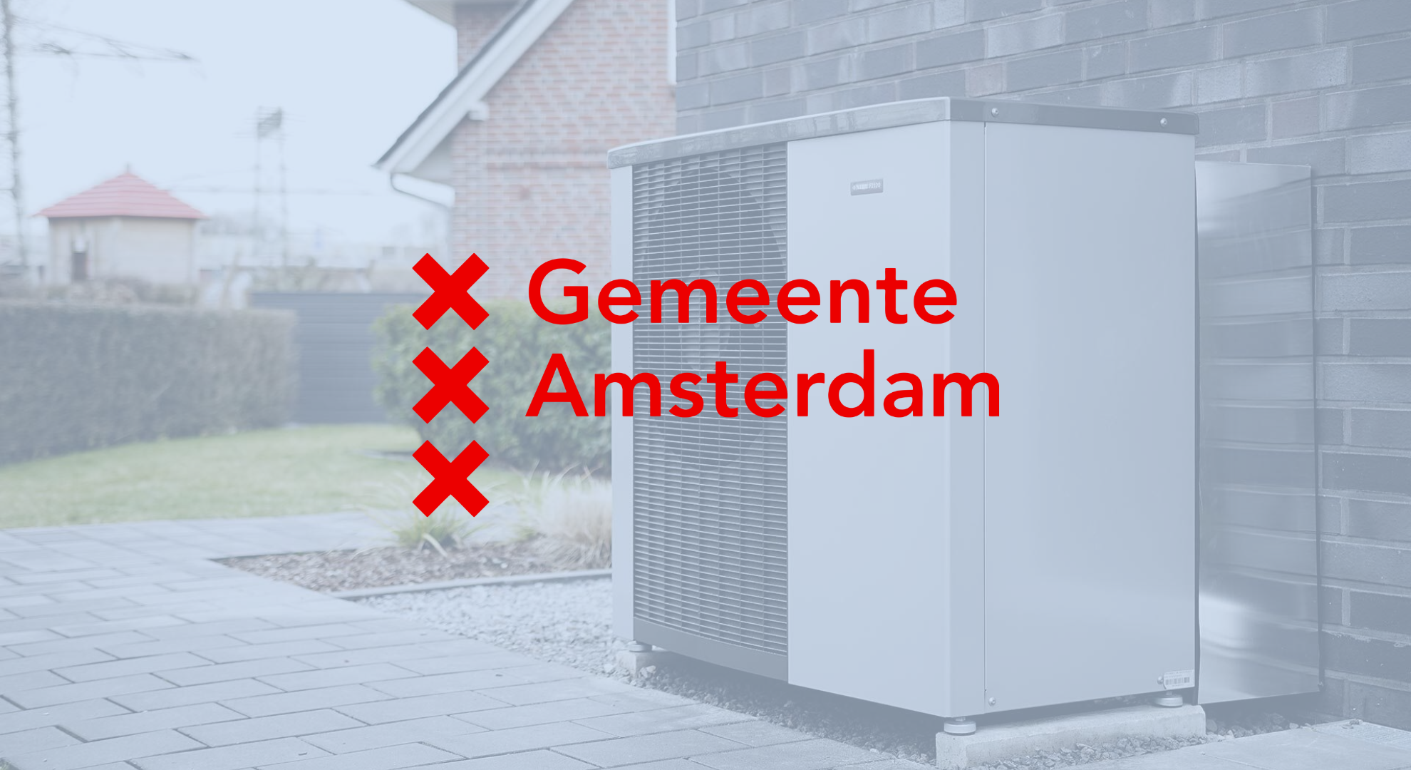 Subsidie voor hybride warmtepompen in Amsterdam