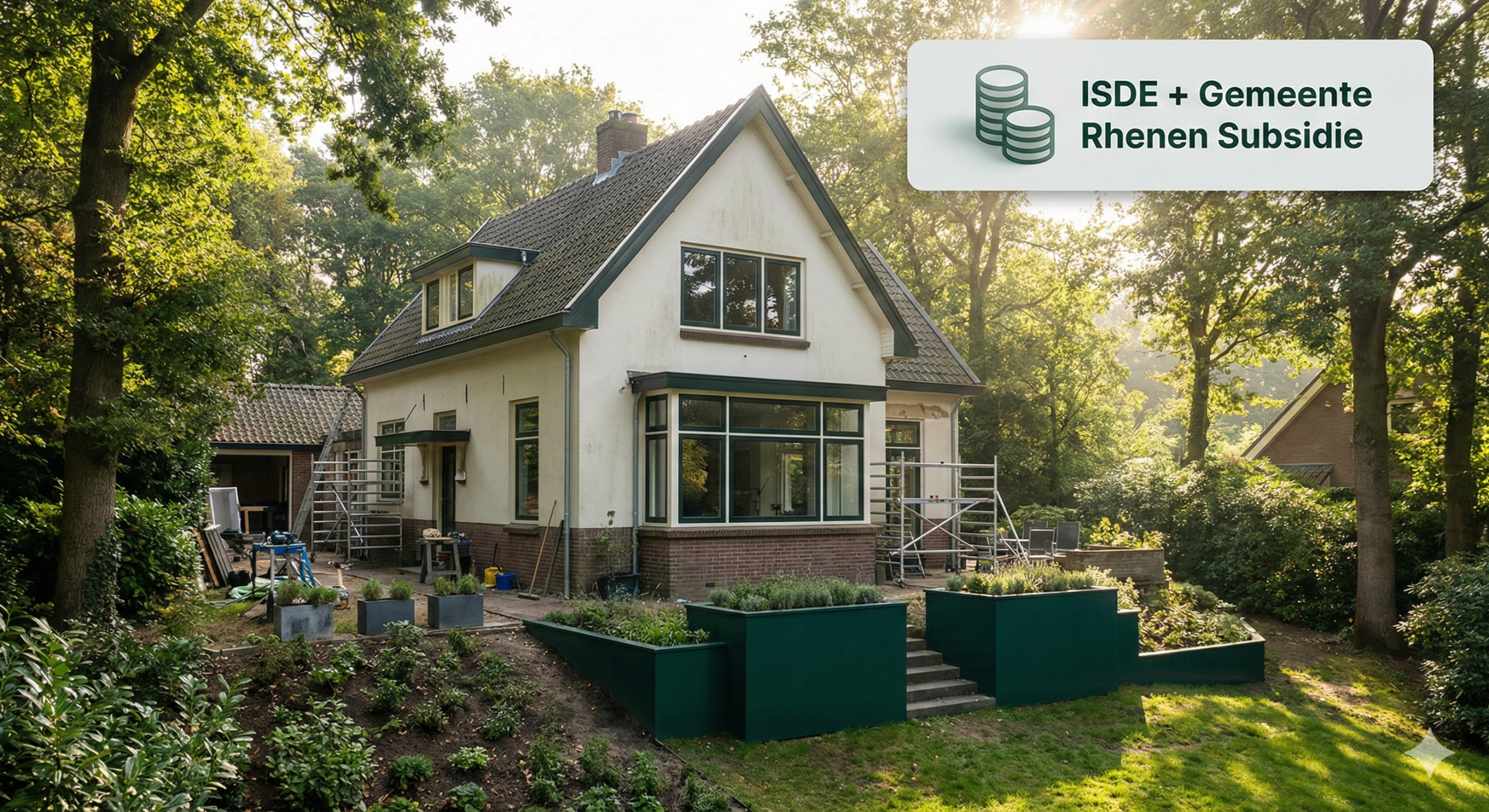 Subsidie Isolatie Rhenen 2026 | Stapel tot €2.750 lokaal voordeel + ISDE