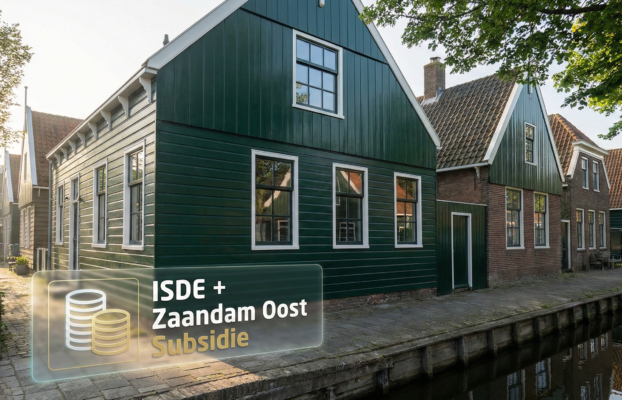 Subsidie Isolatie Zaanstad 2026 | Tot €7.500 extra + ISDE-voordeel