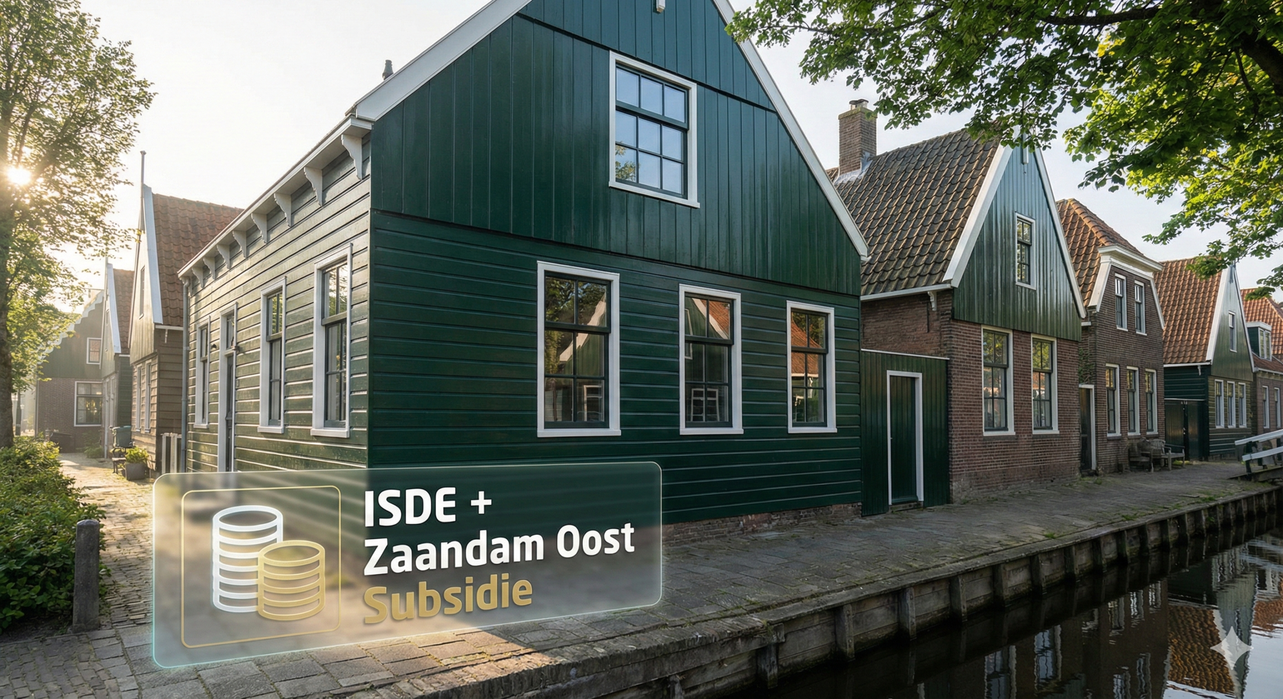 Subsidie Isolatie Zaanstad 2026 | Tot €7.500 extra + ISDE-voordeel